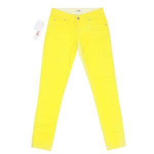 Versace Jeans Couture Women's Yellow Mid-Rise Jeans - Retail $285 - NWT
